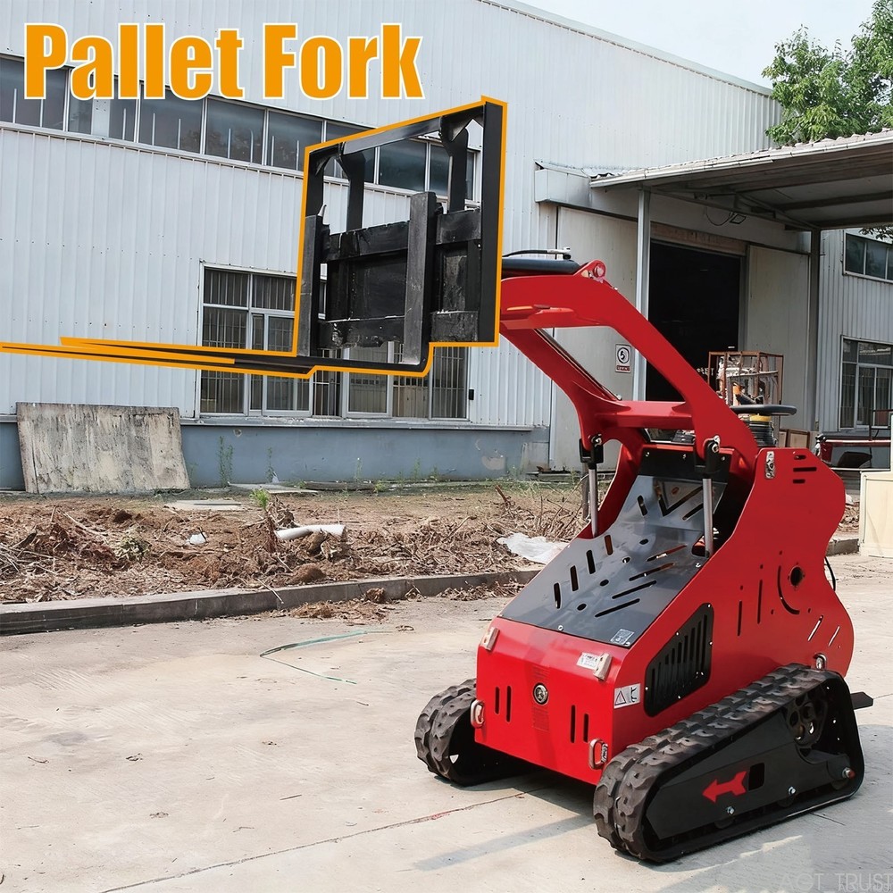 Agrotk 48in Pallet Fork Frame Attachment for Skid Steer Loader Accessories NEW