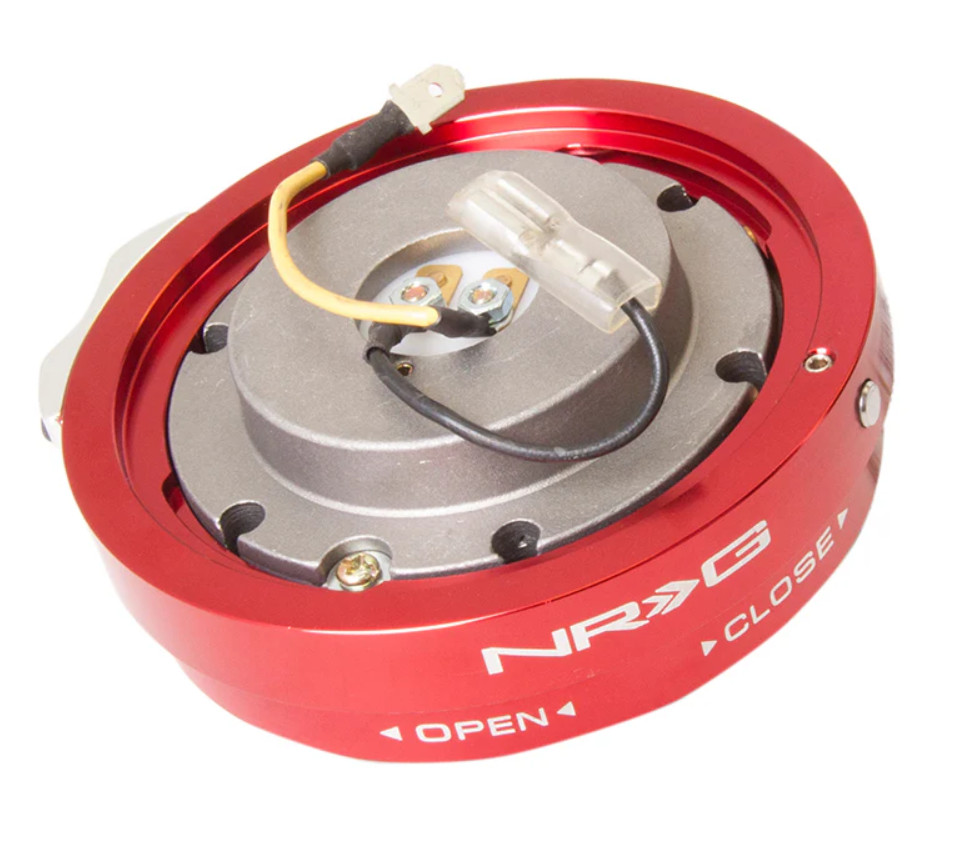 NRG Thin Quick Release - Red SRK-400R