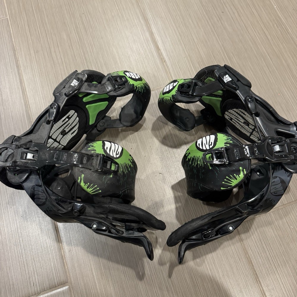 Gnu Park Fantast Snowboard Bindings Size Medium sLab Series
