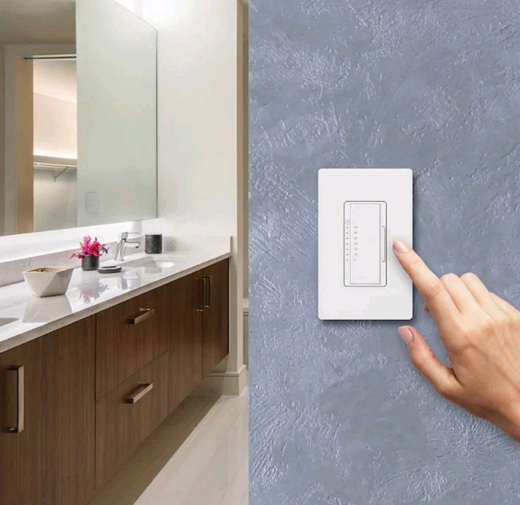 Lutron Maestro MA-T51MNH-WH Timer Switch Single Pole/Multi-location - White