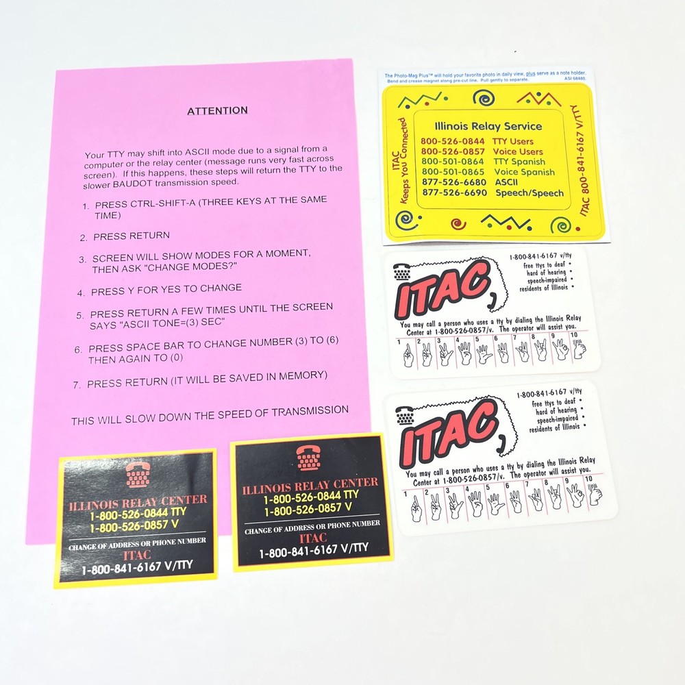 NEW Ameriphone Dialogue III-P TTY with Leather Case