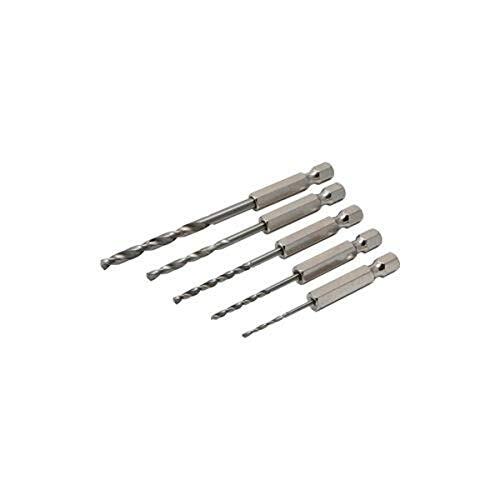 Titan 16505 Hex Shank Drill Bit Set - 5 Piece