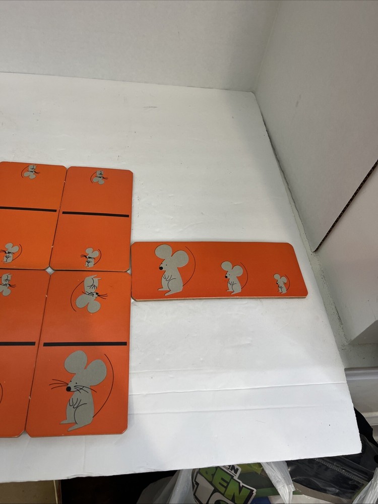 Instructo Set Dominoes #1121 Elephant And Mouse