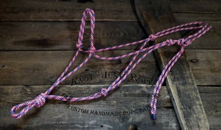 Basic Rope Horse Halter Custom Hand Made