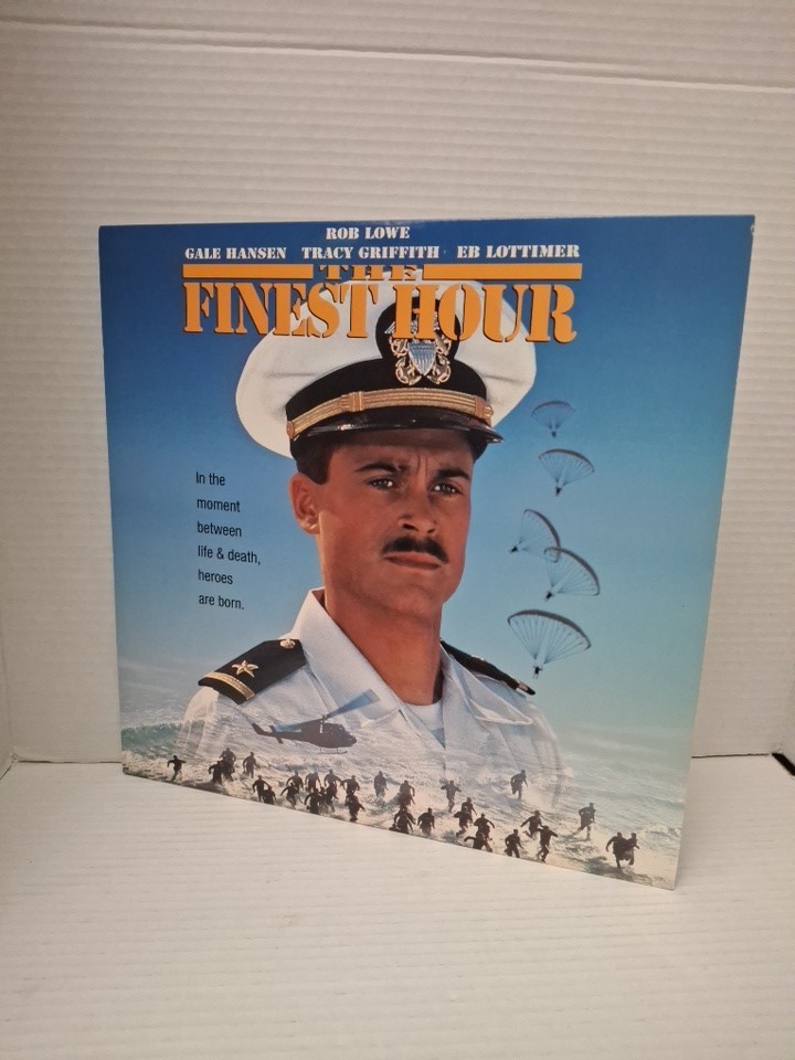 THE FINEST HOUR (1991 LASERDISC) Rob Lowe,gr
