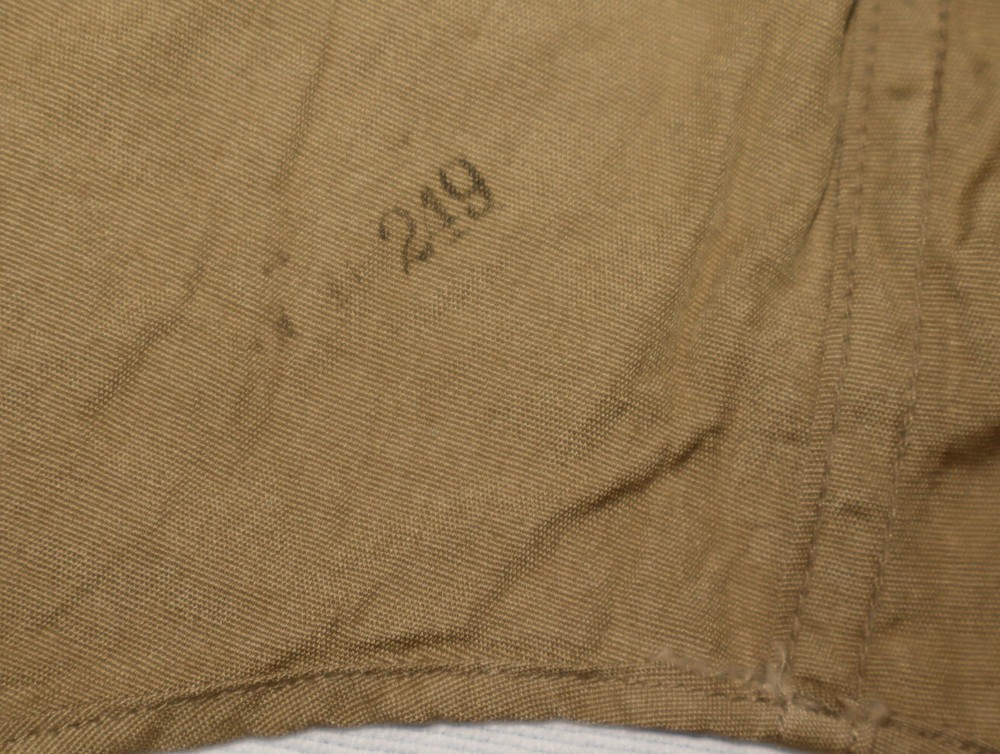 ORIGINAL KOREAN WAR 1953 DATED KHAKI POPLIN SHIRT