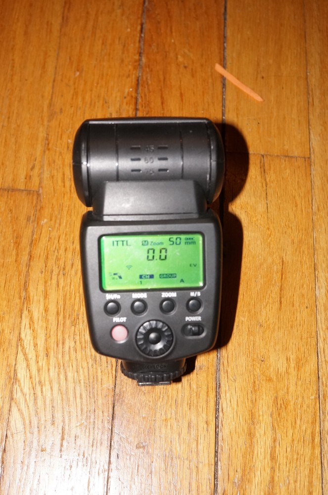 Visico VS-765 i-TTL Flash for Nikon w/Custom Brackets CB Junior