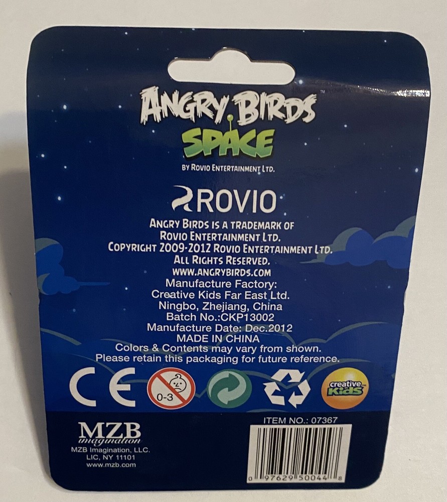Collectible Puzzle Erasers Angry Birds Space Eraser 2 Pack- Ice Cube