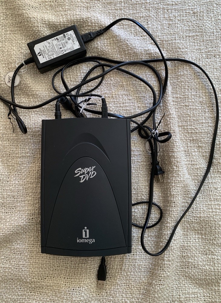 Iomega External Super CD/RW DVD-ROM Drive Writer