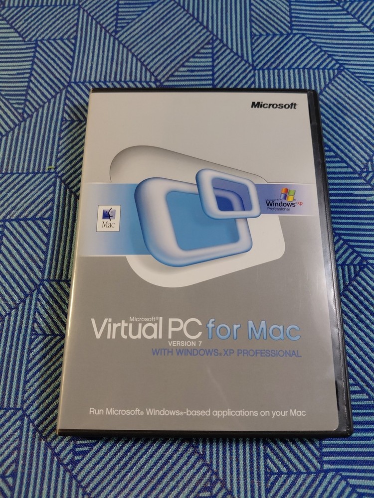 GENUINE Microsoft Virtual PC for MAC Version 7 with Windows XP Professional