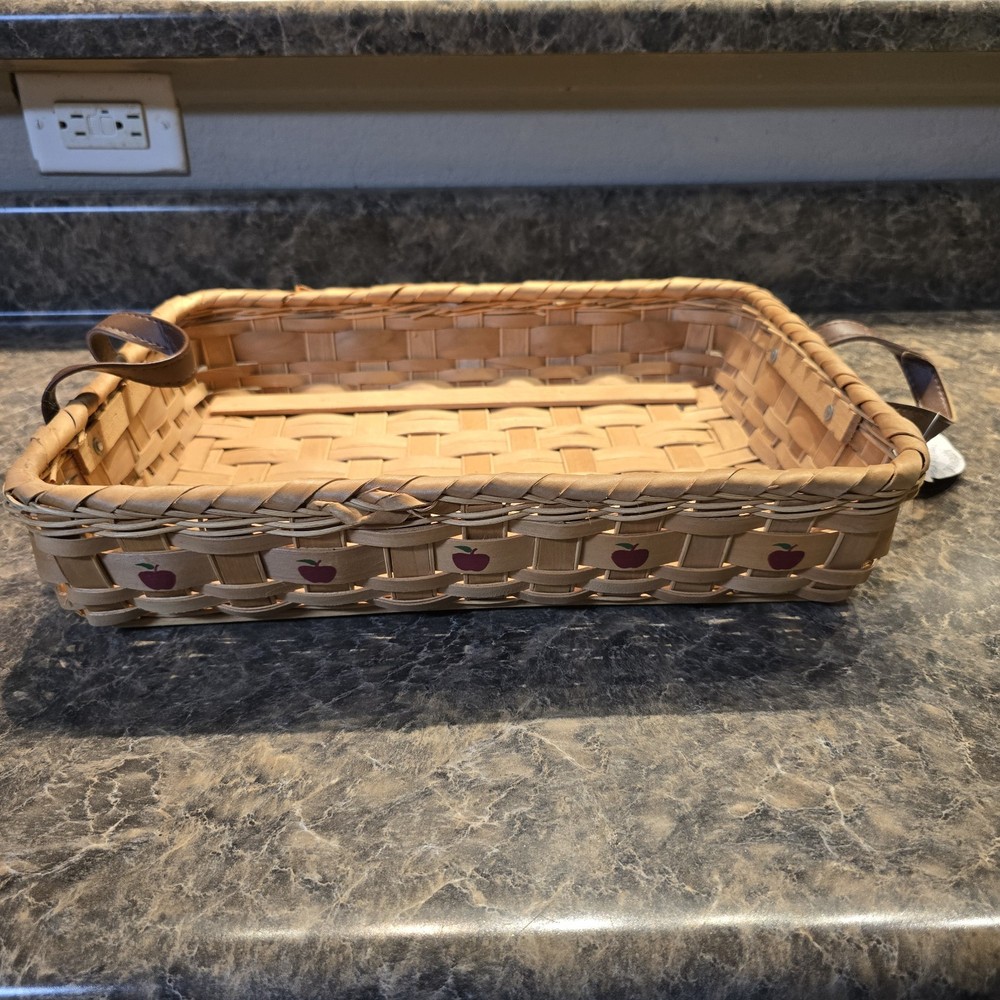 Taskets Applewood Donut And Bagel Server Basket