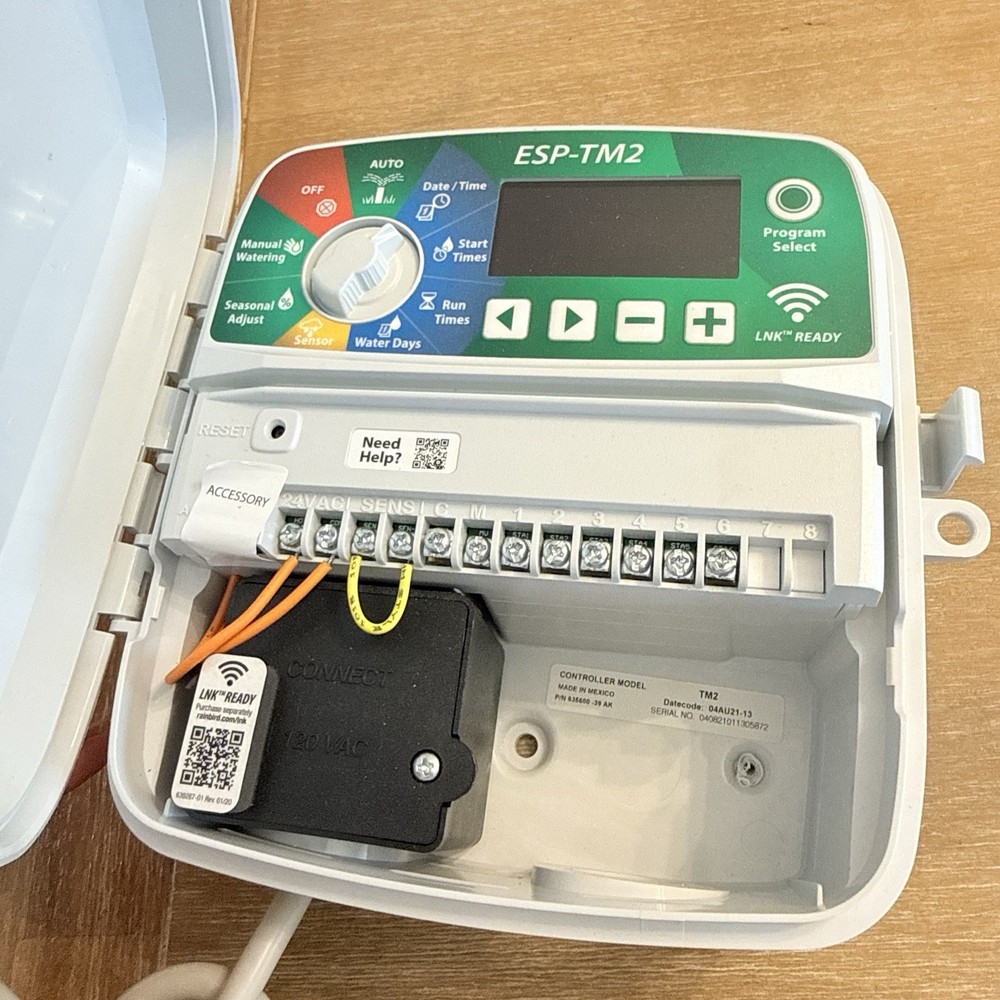 Rain Bird ESP-TM2 Irrigation Controller - White (WiFi Module Not Included)