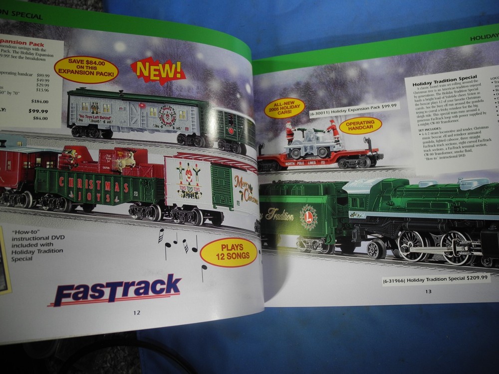 2005 LIONEL TRAINS VOLUME 1 CONSUMER CATALOG MINT