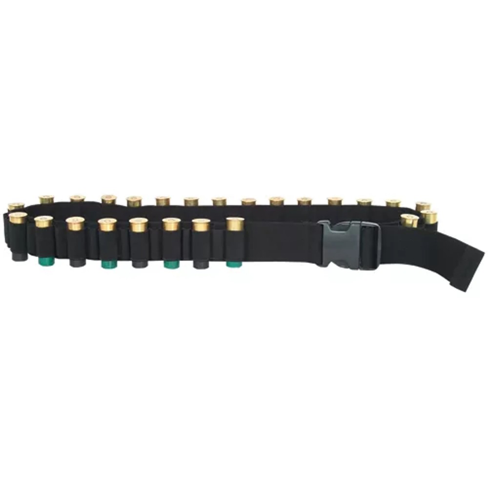 Shotgun Canvas Shell Bandolier - Black