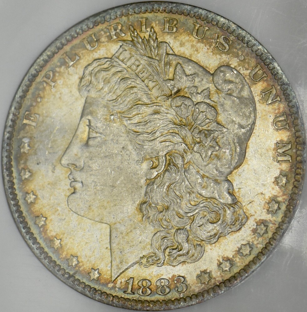 1883-O Morgan Silver Dollar - NGC MS64 Toned - ✪COINGIANTS✪
