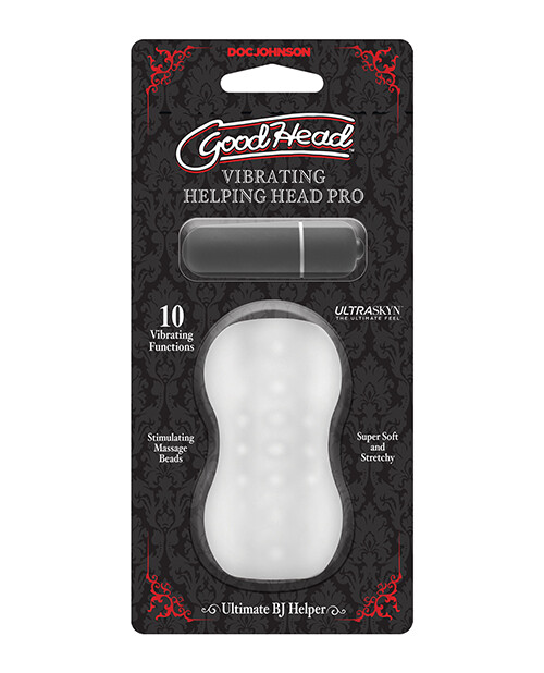 Goodhead Helping Head Pro Ultraskyn Stroker - Frost