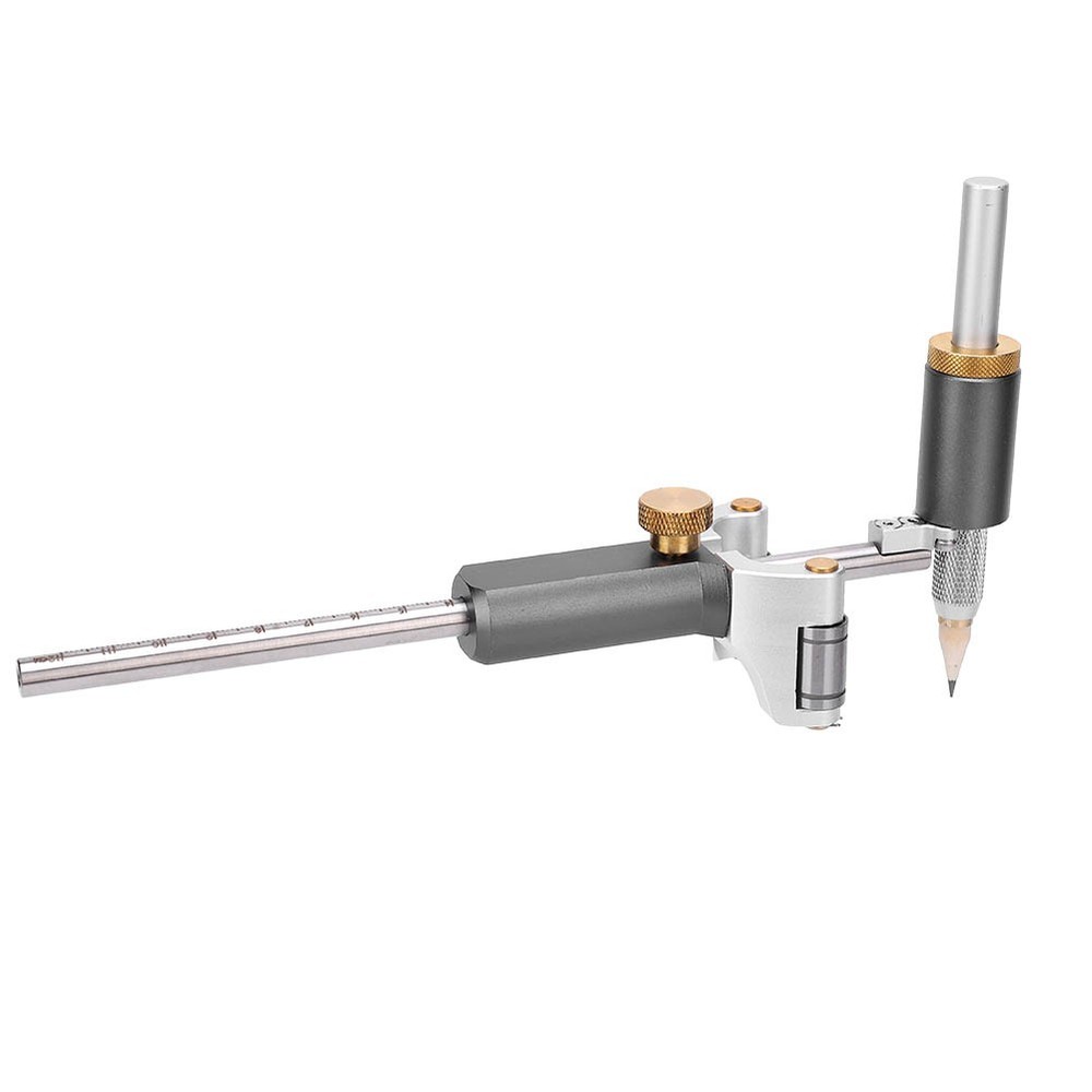 Linear Arc Scriber Tool DualPurpose Woodworking Draw Marking Tool Accessory New