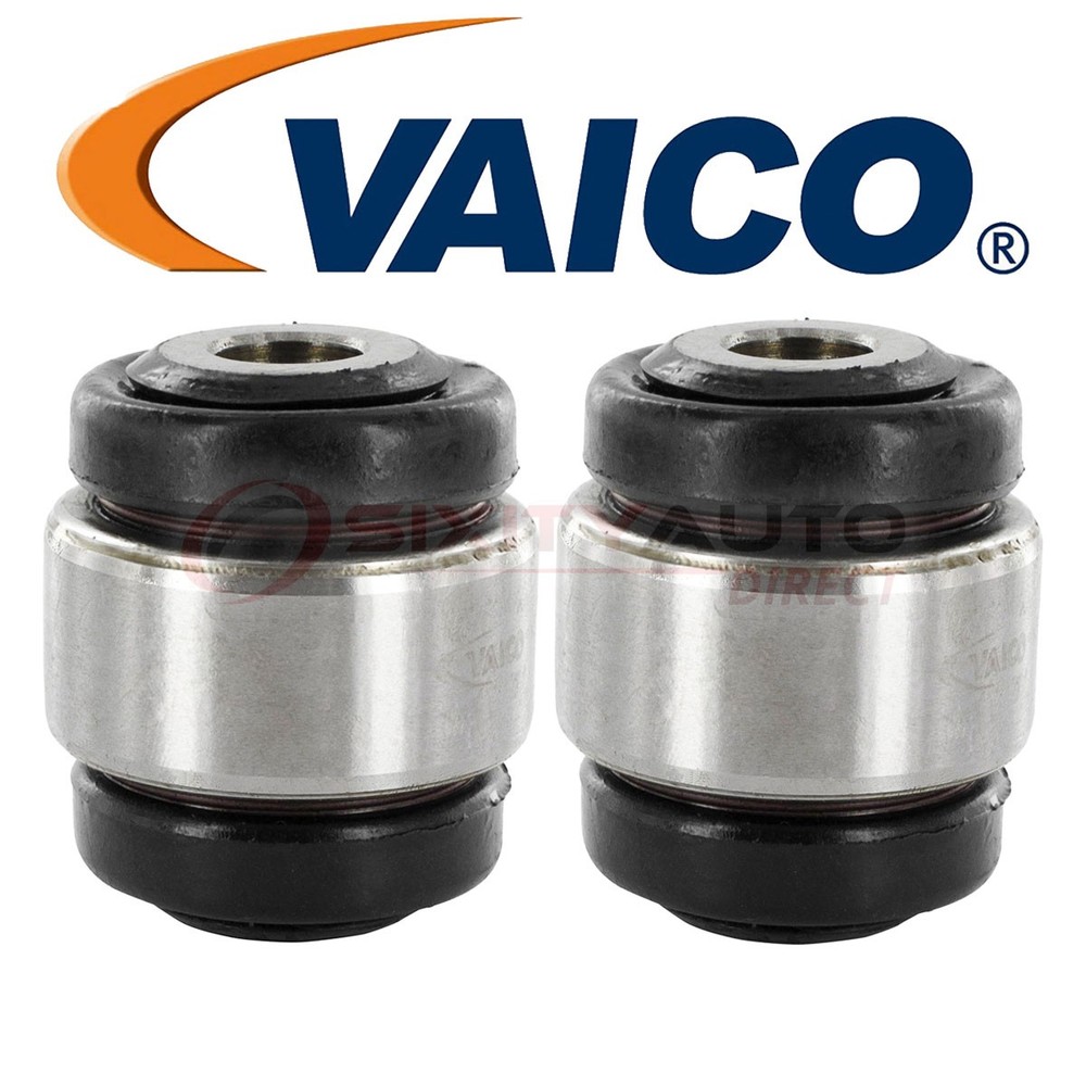 2 pc VAICO Rear Lower Outer Rearward Control Arm Bushing for 2013-2015 BMW cf