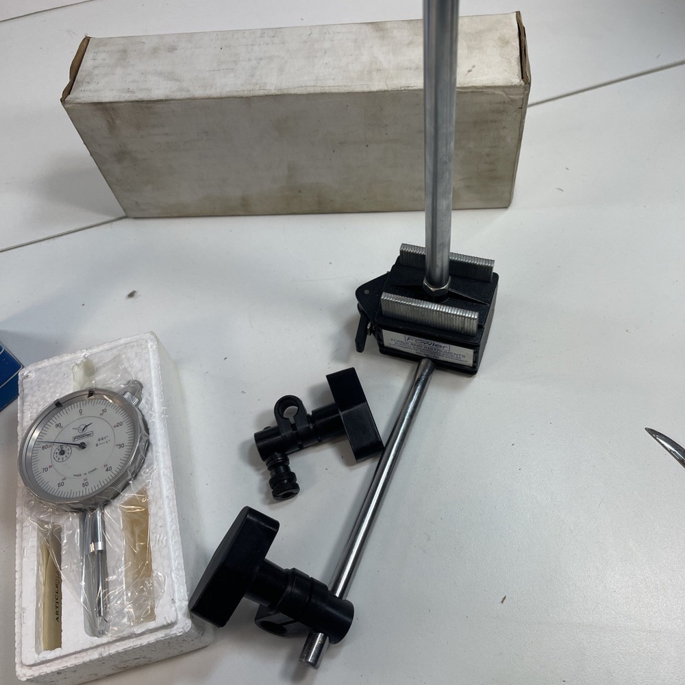 Fowler Dial Gauge W/ Mag Base