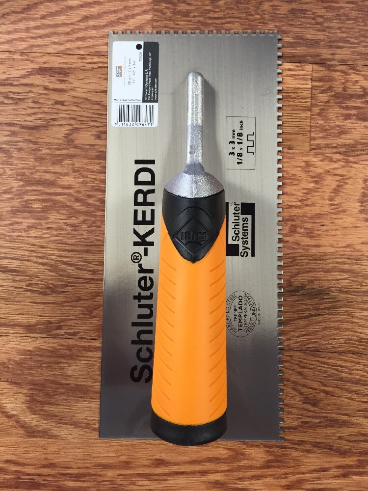 Schluter Kerdi Flooring Trowel