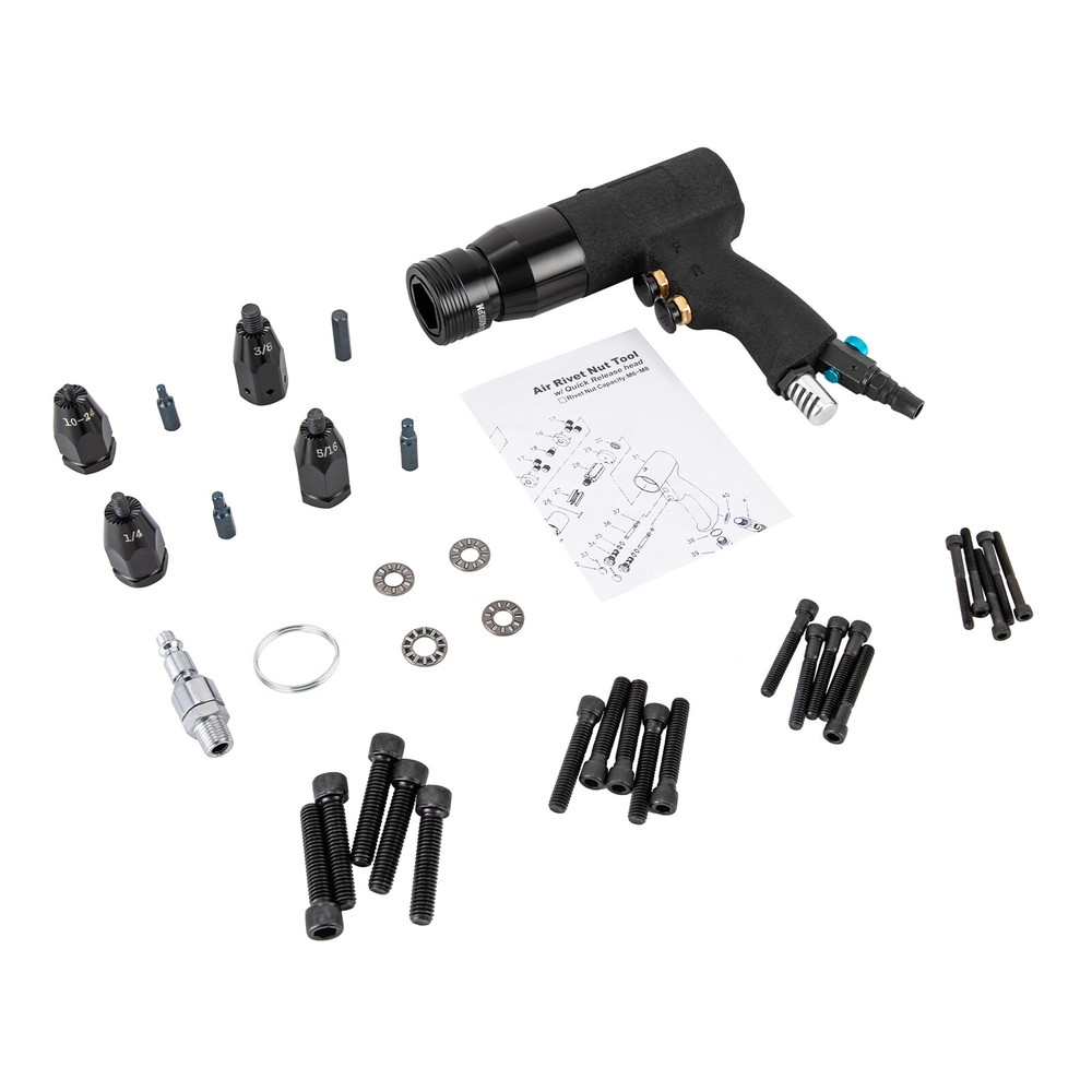 Pneumatic Rivet Nut Gun Rivet Nut Pull Setter Tool Professional Riveting Machine