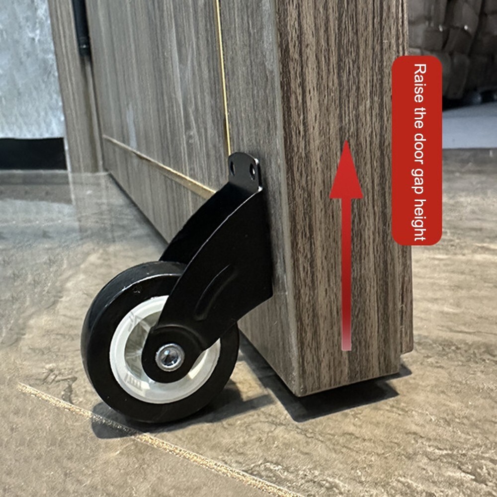 Heavy Duty Door Bottom Support Wheel Adjustable with Rust Proof Design