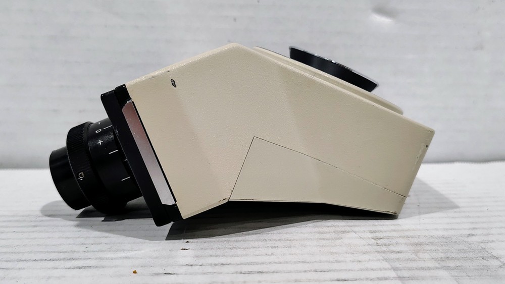 Olympus CH-2 CHT Microscope Binocular Eyepiece Head & Microscope Objectives Read