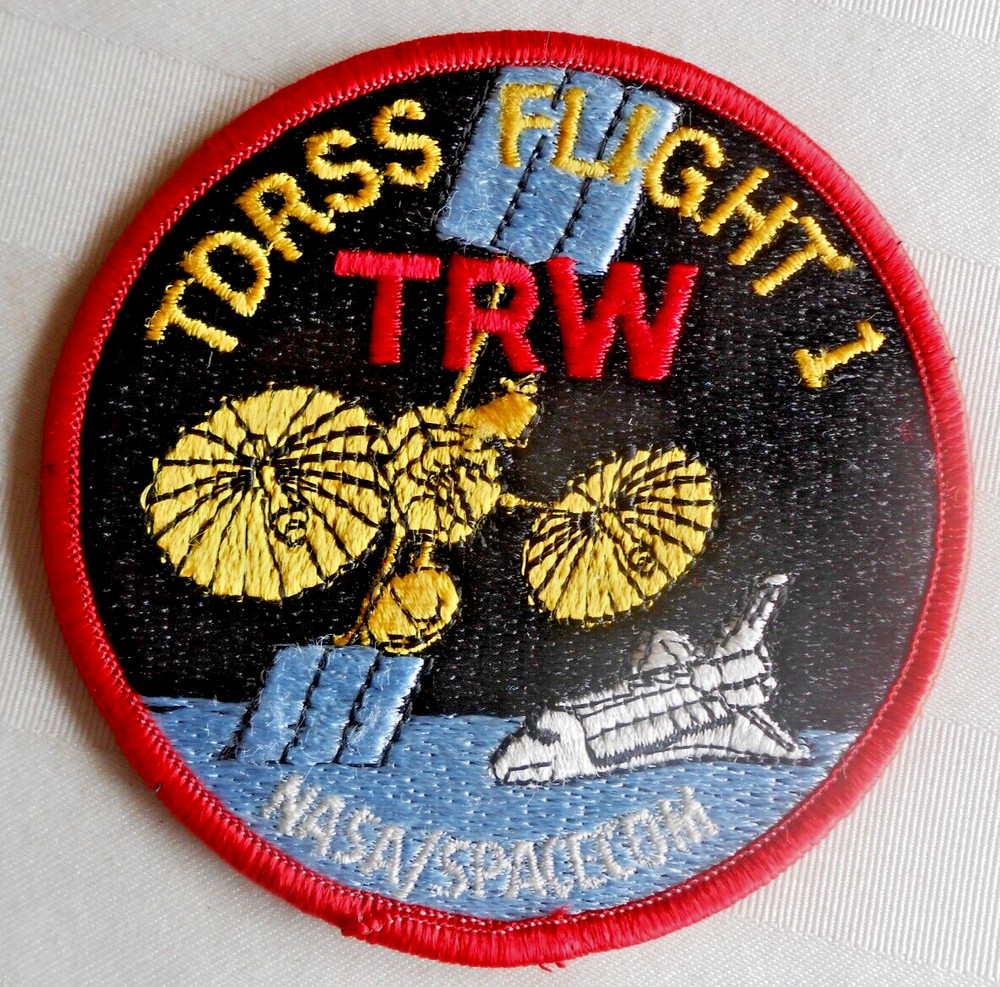 NASA/SPACECOM TDRSS Flight 1 TRW NASA/Spacecom 4" Patch Unused