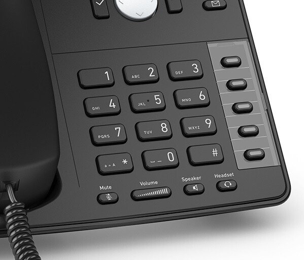 Snom 4 Line 4 Function Key SIP Phone 4235 D710 UPC 811819012005 - Networking ...