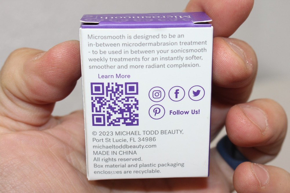 Michael Todd Beauty Microsmooth Replacement Microdermabrasion Tips 2 pack NEW!