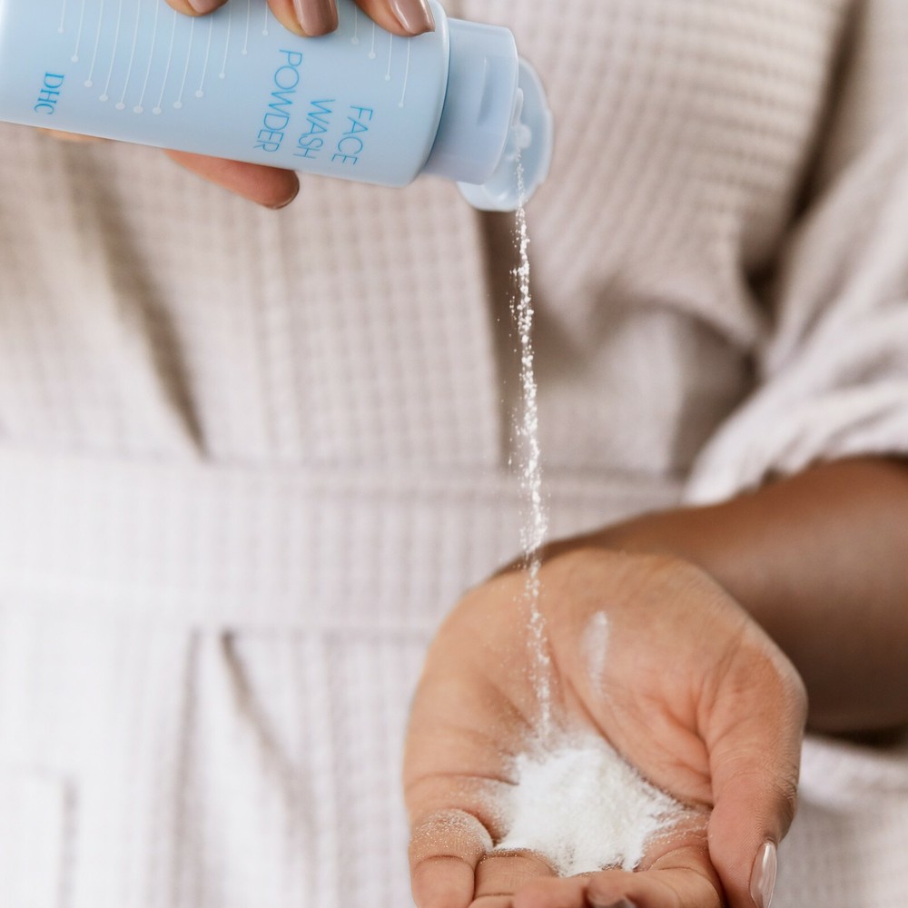 DHC Face Wash Powder, 1.7 oz. Net wt., includes 4 free samples