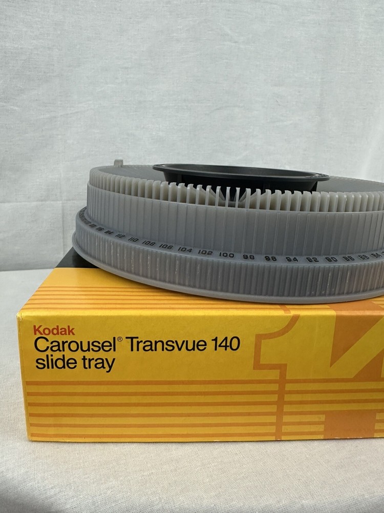 Kodak Carousel Transvue 140 Slide Projector Tray Original Box