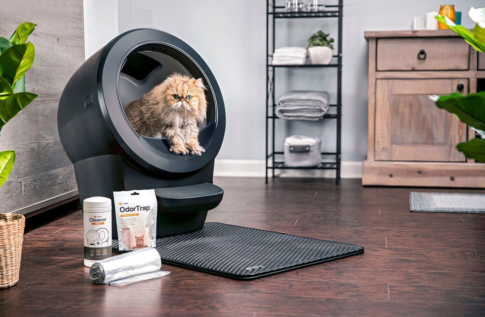 Whisker - Litter-Robot 4 Core Accessories Bundle WiFi-Enabled Covered Automat...