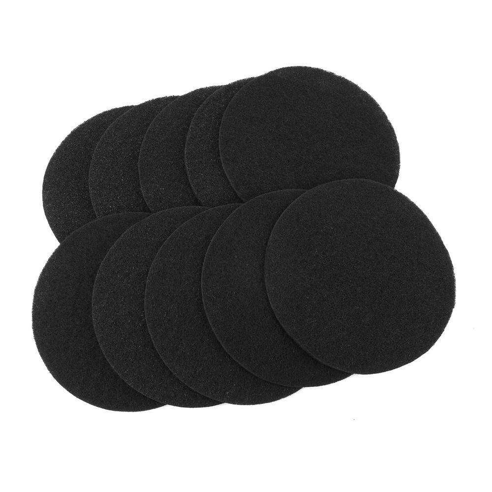 Charcoal Filter Replacements Kitchen Compost Bin Round 6.7inch 1cm Thick 10 Pcs
