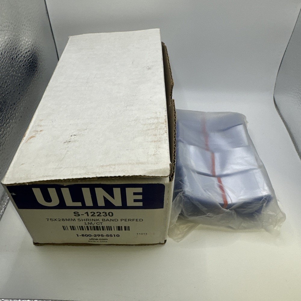 Shrink Bands - 75mm x 28mm, Perforated