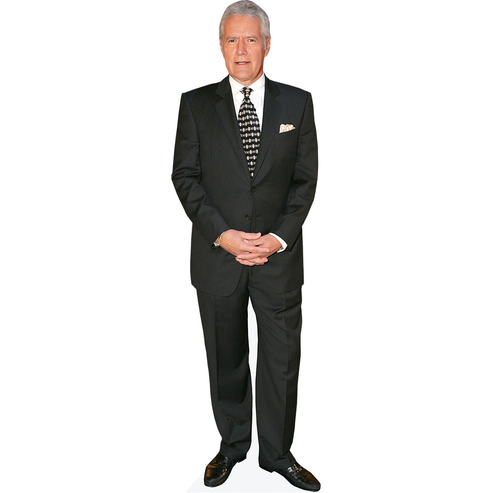 George Alexander Trebek (Suit) Mini Size Cutout