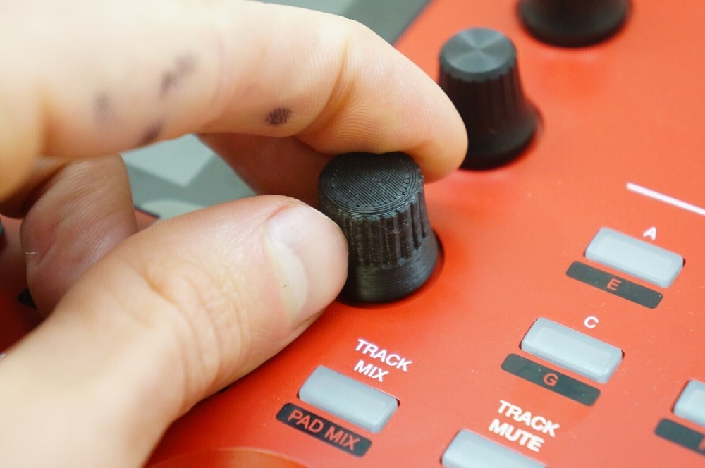 Replacement Small Selector Knob Dial for Akai Professional One+ MIDI (2-pack)