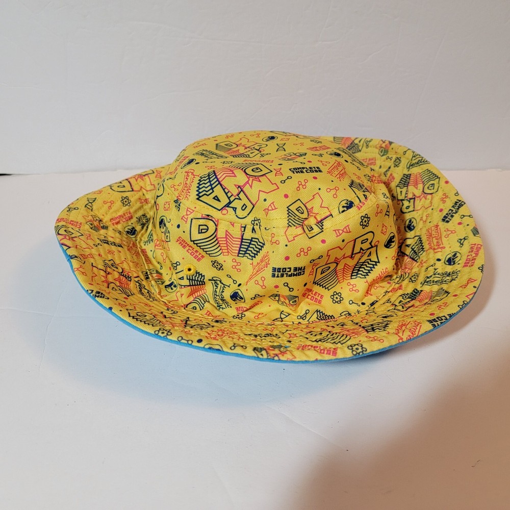 Jurassic Park 30th Anniversary Mr DNA Reversible Bucket Hat Universal Studios