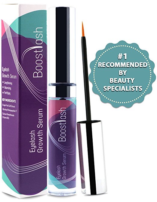 Eyelash & Eyebrow Growth Serum by Boostlash (7.5ml) Grows Longer Thicker Fuller