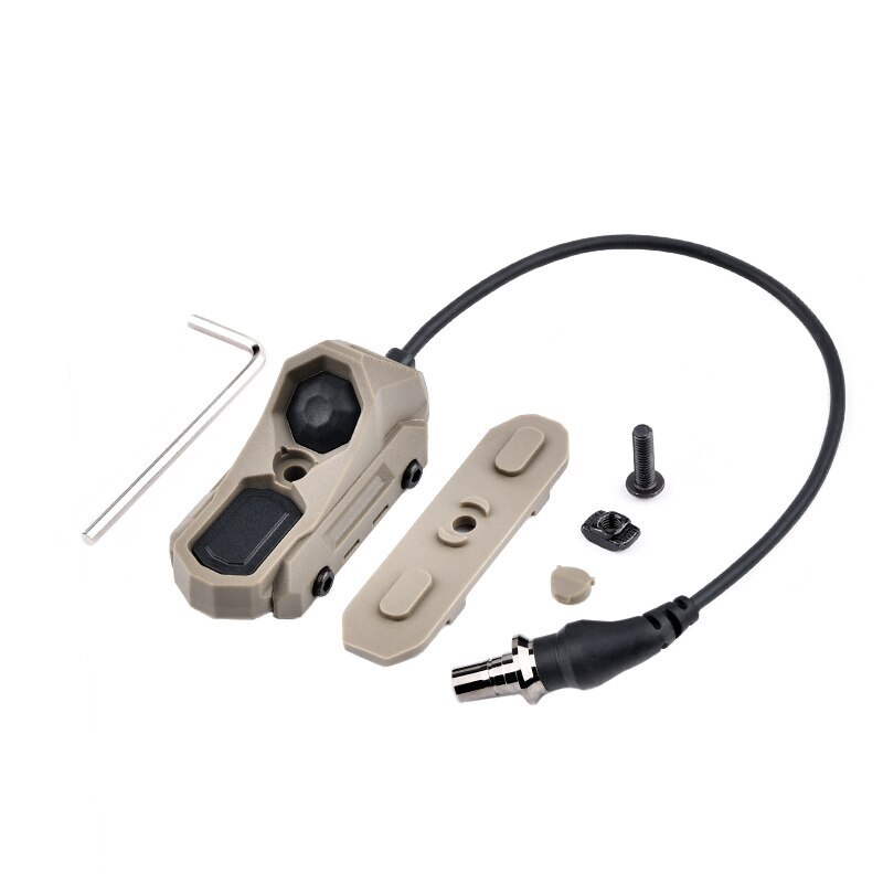 WADSN Tactical Dual Function Pressure Remote Switch LED Laser Flashlight Control