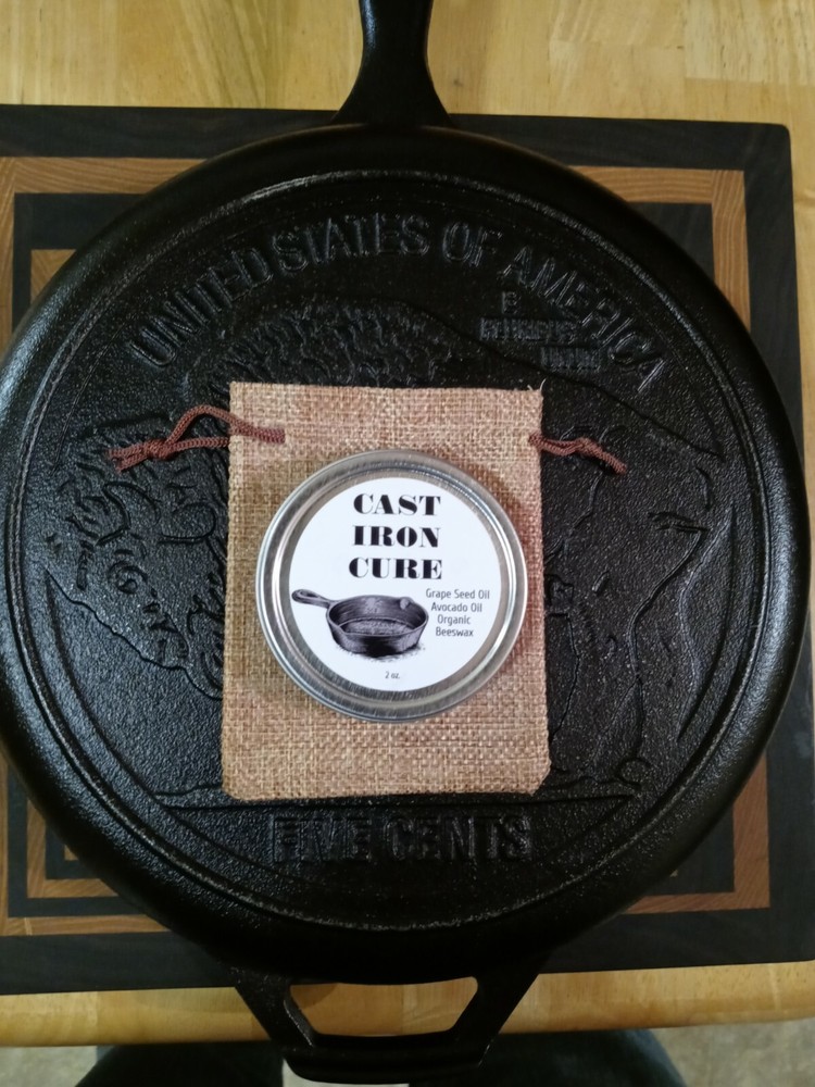 Cast Iron Cure/ cast iron seasoning