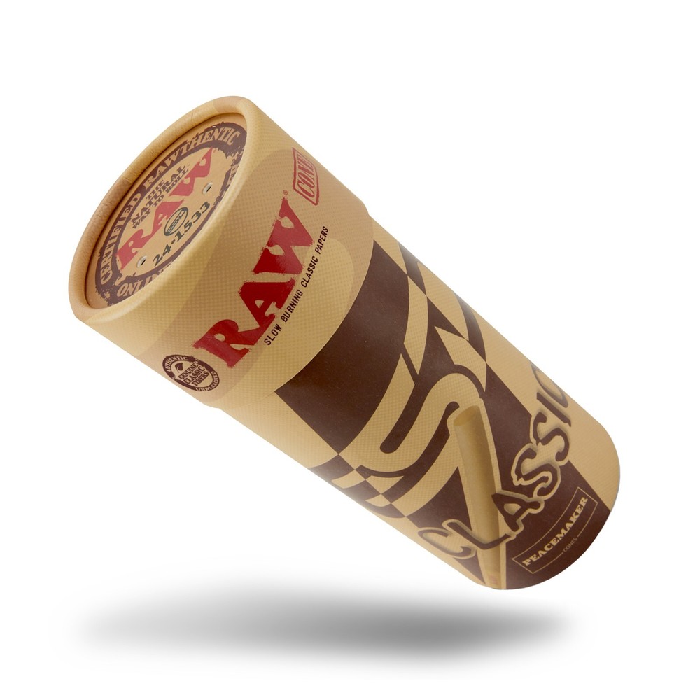 RAW Cones Classic Peacemaker Pre- Rolled Cones | 27 Pack