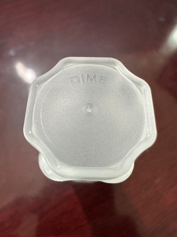 (2) Silver Dime Tubes (Empty - Guardhouse)