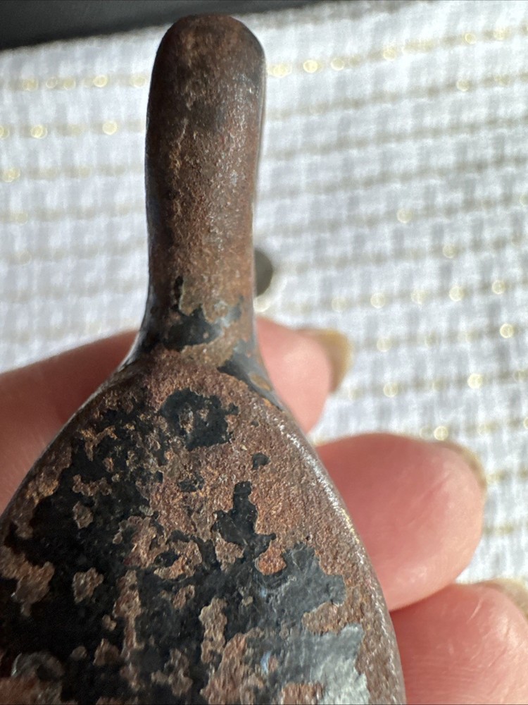 Antique Block Pulley Small 2.5 Inches Rustic Cast Iron - Possible Flag Pole