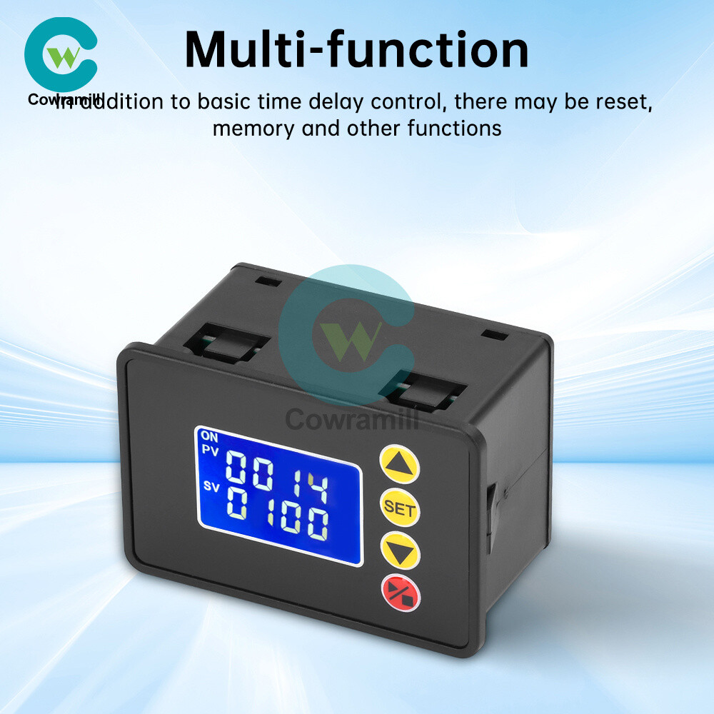 W3050 AC110-220V LCD Microcomputer Delay Relay Time Controller Relay Module