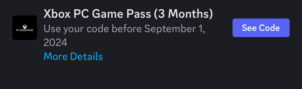 XBOX PC GamePass - 3 Months (DM For Code - Cashapp Only, Sorry)