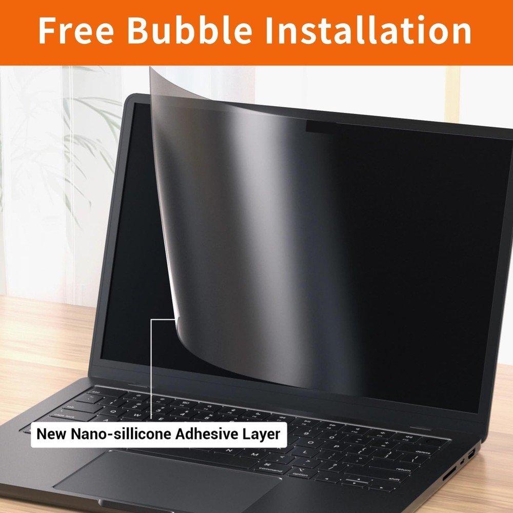 2 Pck Pack Blue Light Blocking Laptop Screen Protector for Notebook Computer 14″