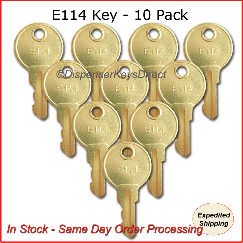 ASI, E-114 Dispenser Key - (10/pc.)