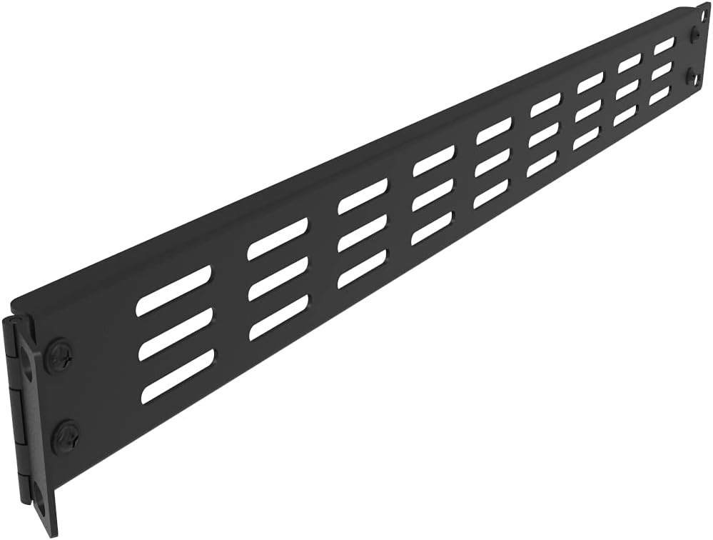 Efficient 1U Slot Vented Panel for 19" Network Cabinet - Easy Access & Assembly