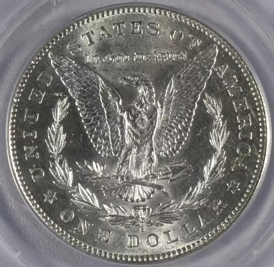1878 S Morgan Silver Dollar ANACS MS-62